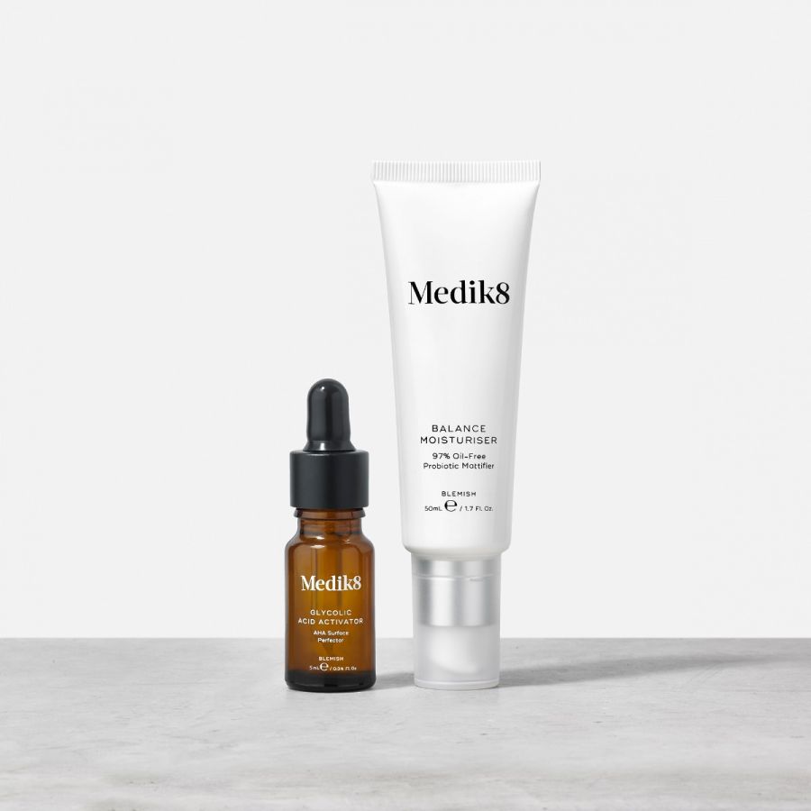 Medik8 Balance Moisturizer and Glycolic Activator