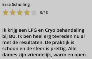 LPG Endermologie Amsterdam 1 LPG behandeling ervaring