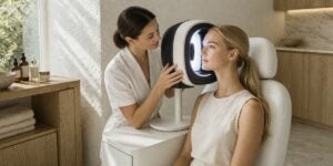 Huidanalyse in huidkliniek Amsterdam met professionele huidscan en huidadvies