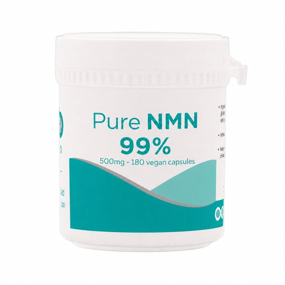 NMN capsules 500 mg met 180 plantaardige pullulan capsule van Hansen