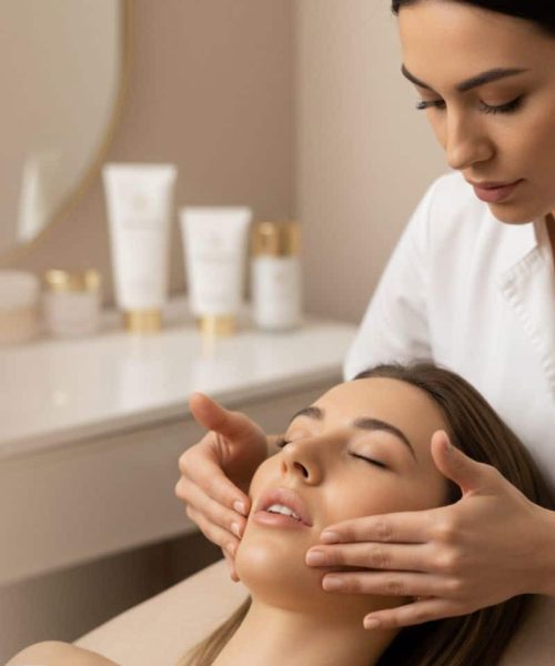 Buccal massage bij Beauty Unlimited Amsterdam.