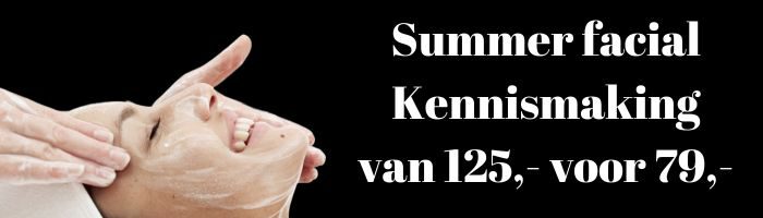 Schoonheidsbehandeling aanbieding