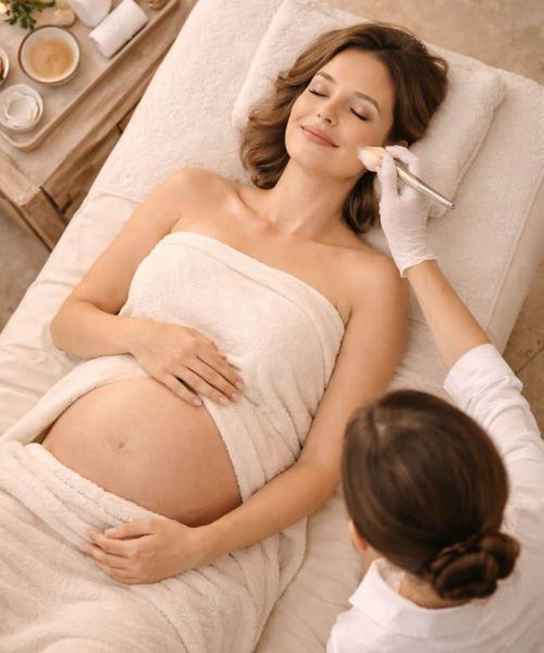 Zwangerschapsbehandeling bij Beauty Unlimited Amsterdam.